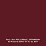 Rock Liker APK Latest v2.52 Download for Android Added on Jul 25, 2017