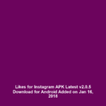 Likes for Instagram APK Latest v2.0.5 Download for Android Added on Jan 16, 2018
