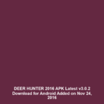 DEER HUNTER 2016 APK Latest v3.0.2 Download for Android Added on Nov 24, 2016
